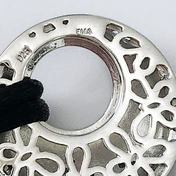 EMA Silver Peridot & Topaz Necklace - Picture 8 of 8